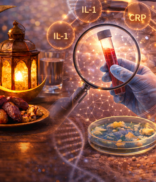 السيتوكينات والالتهاب في رمضان